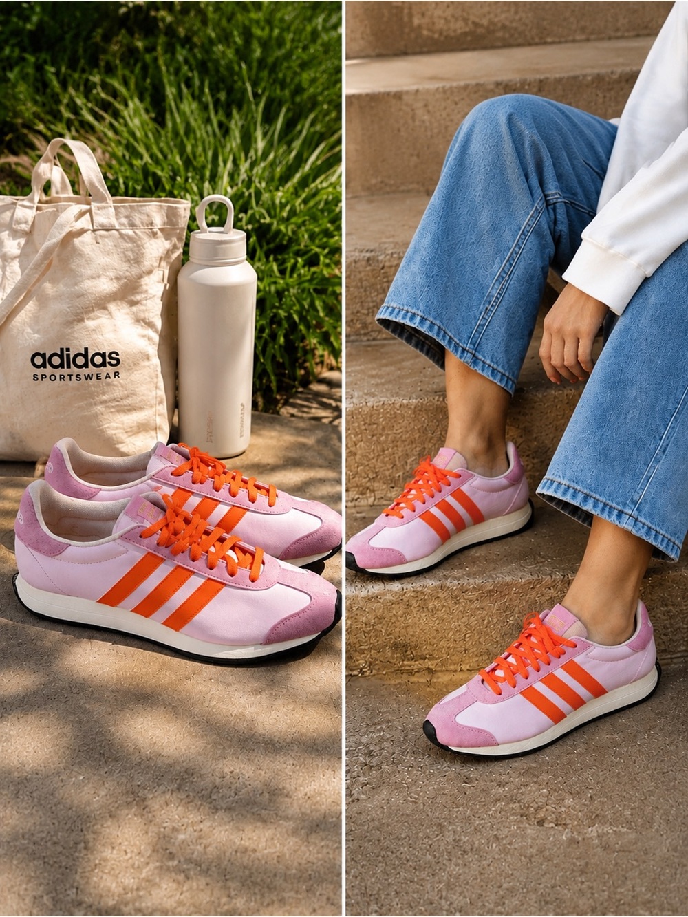 Adidas Women's running shoes Runvista Size 9
